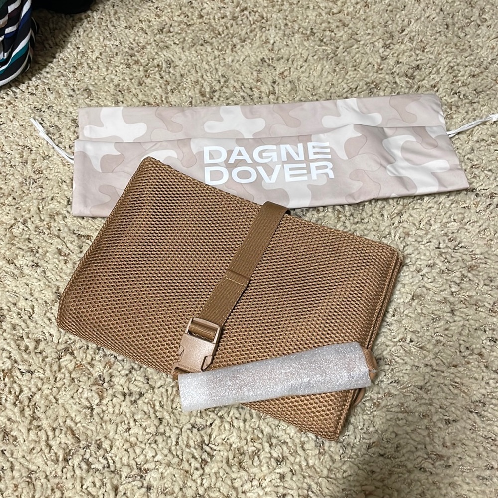 Dagne Dover Joey Changing Pad: Camel NWT never used!!